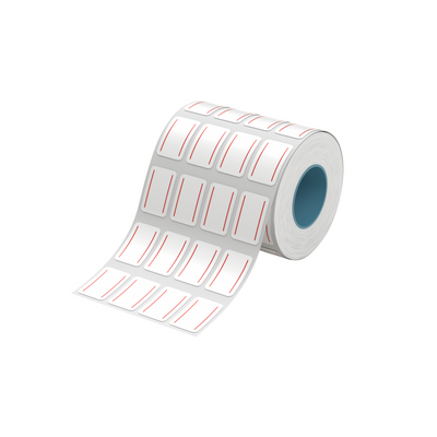 NB583 - NIIMBOT - K3 ONLY - 14X22MM/4L - 4,800 RED DOUBLE LINE LABELS