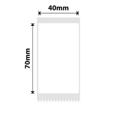 NB614 - NIIMBOT - B1 / B21 / B3S / B4 - 40X70MM - 110 LABELS - WHITE
