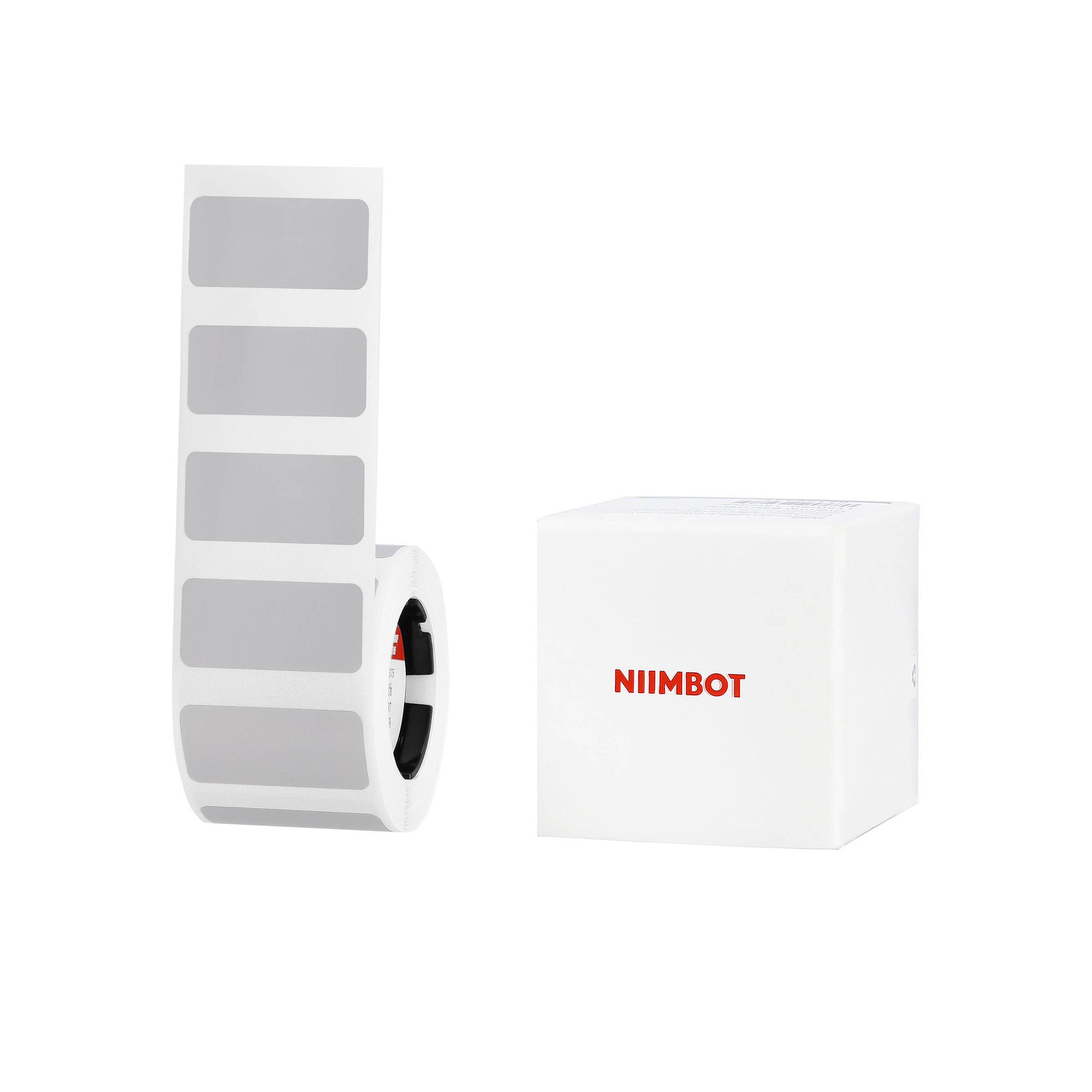 NB628 - NIIMBOT - M2_H / M3 - 30X14MM - 375 MATTE SILVER ANTI-COUNTERFEITING LABELS