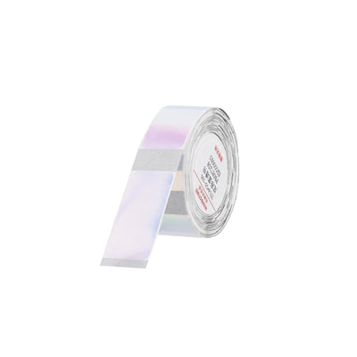 NB643 - NIIMBOT - D11 / D101 / D110 / H1S - 14X30MM - 195 TRANSPARENT COLOURFUL BLUE LABELS