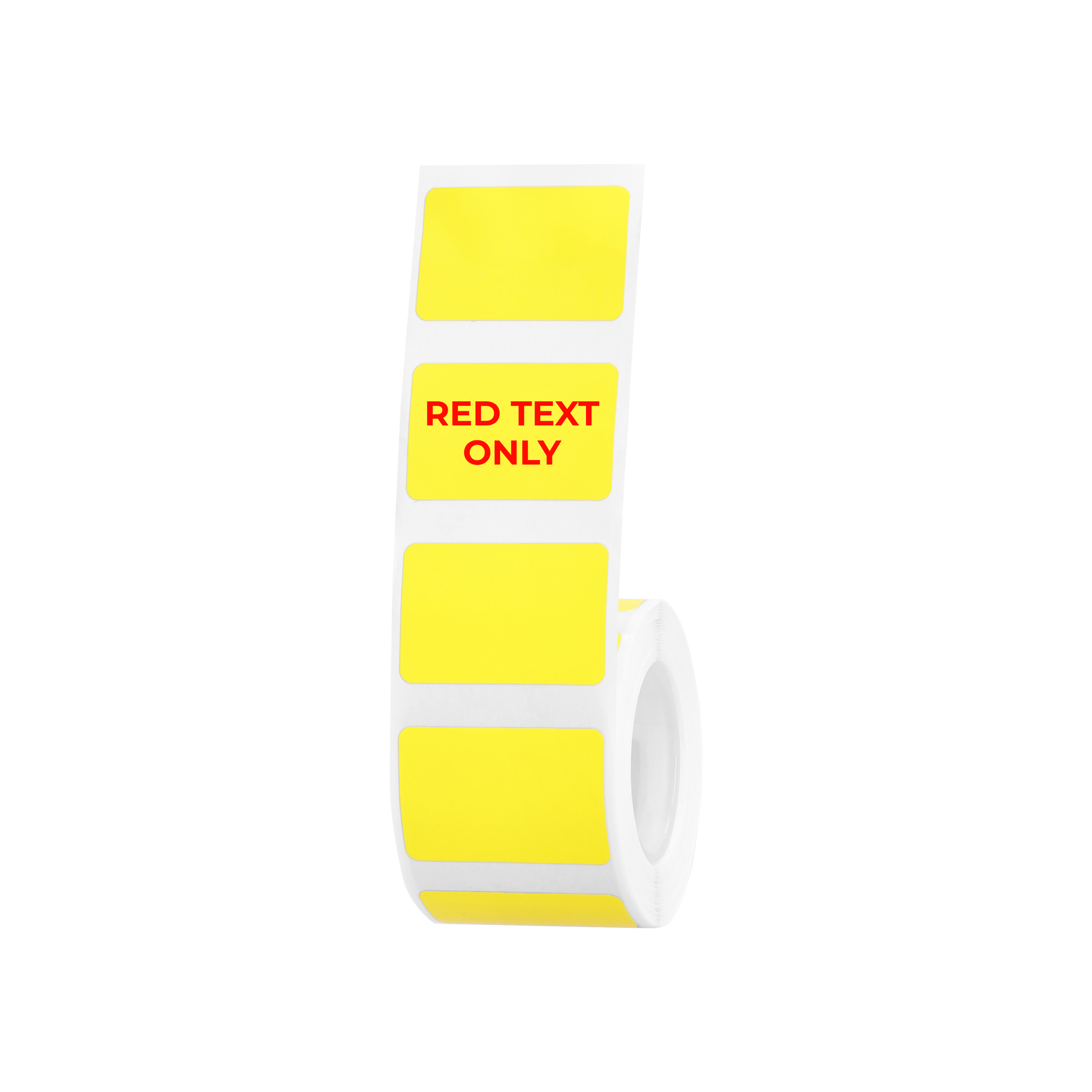 NB650 - NIIMBOT - B1 / B21 / B3S / B4 - 30X20MM - 315 YELLOW RED TEXT ONLY LABELS