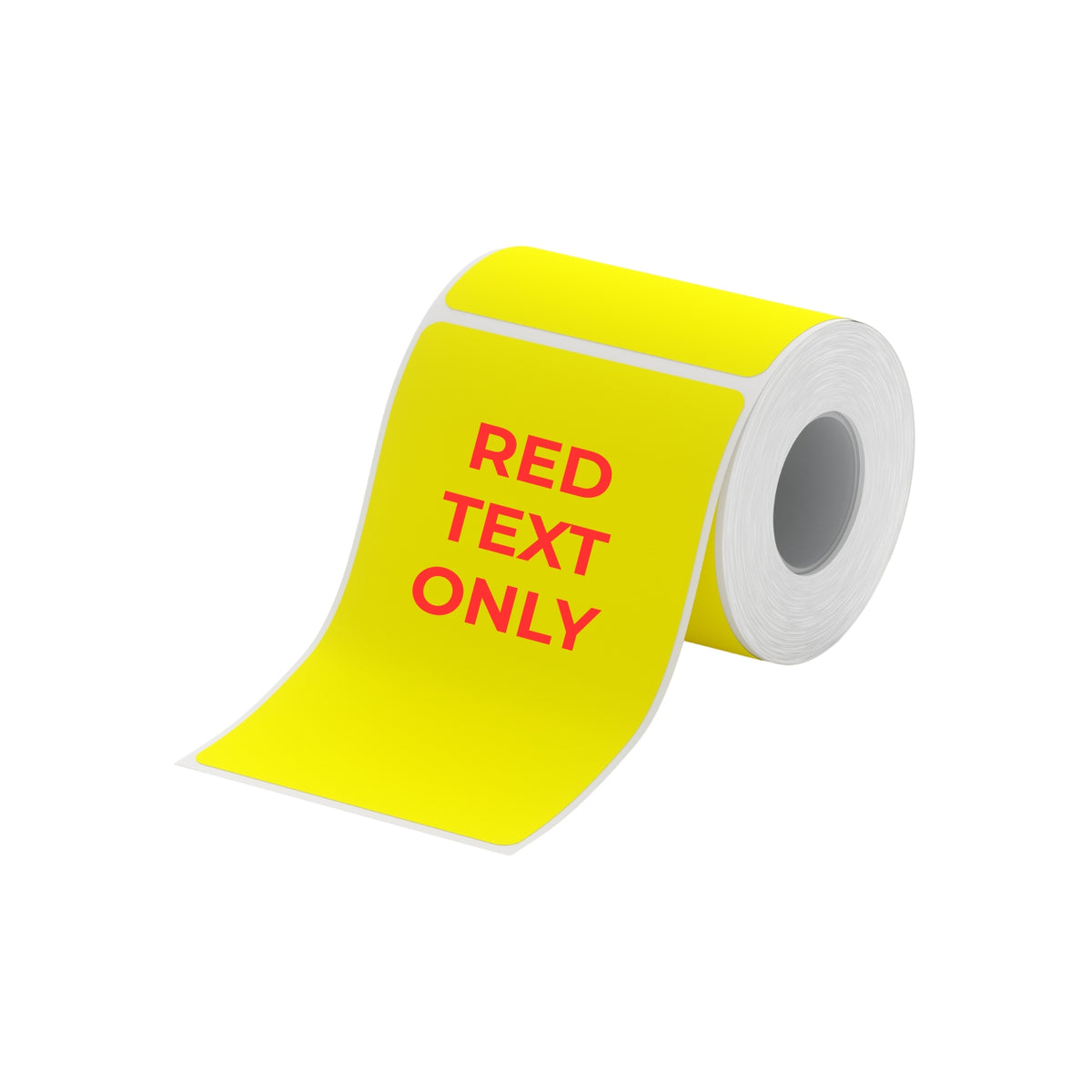 NIIMBOT - Serie B - 40x60mm - Solo testo giallo e rosso - 125 etichette