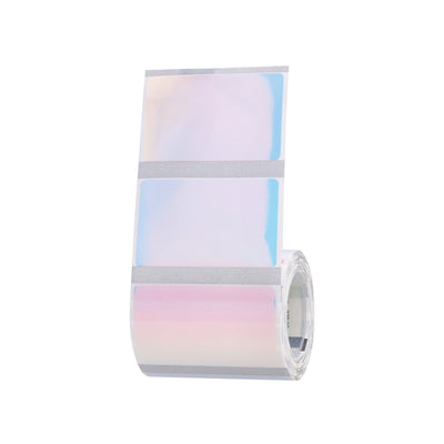 NB663 - NIIMBOT - B1 / B21 / B3S / B4 - 50X30MM - 230 COLORFUL BLUE TRANSPARENT LABELS