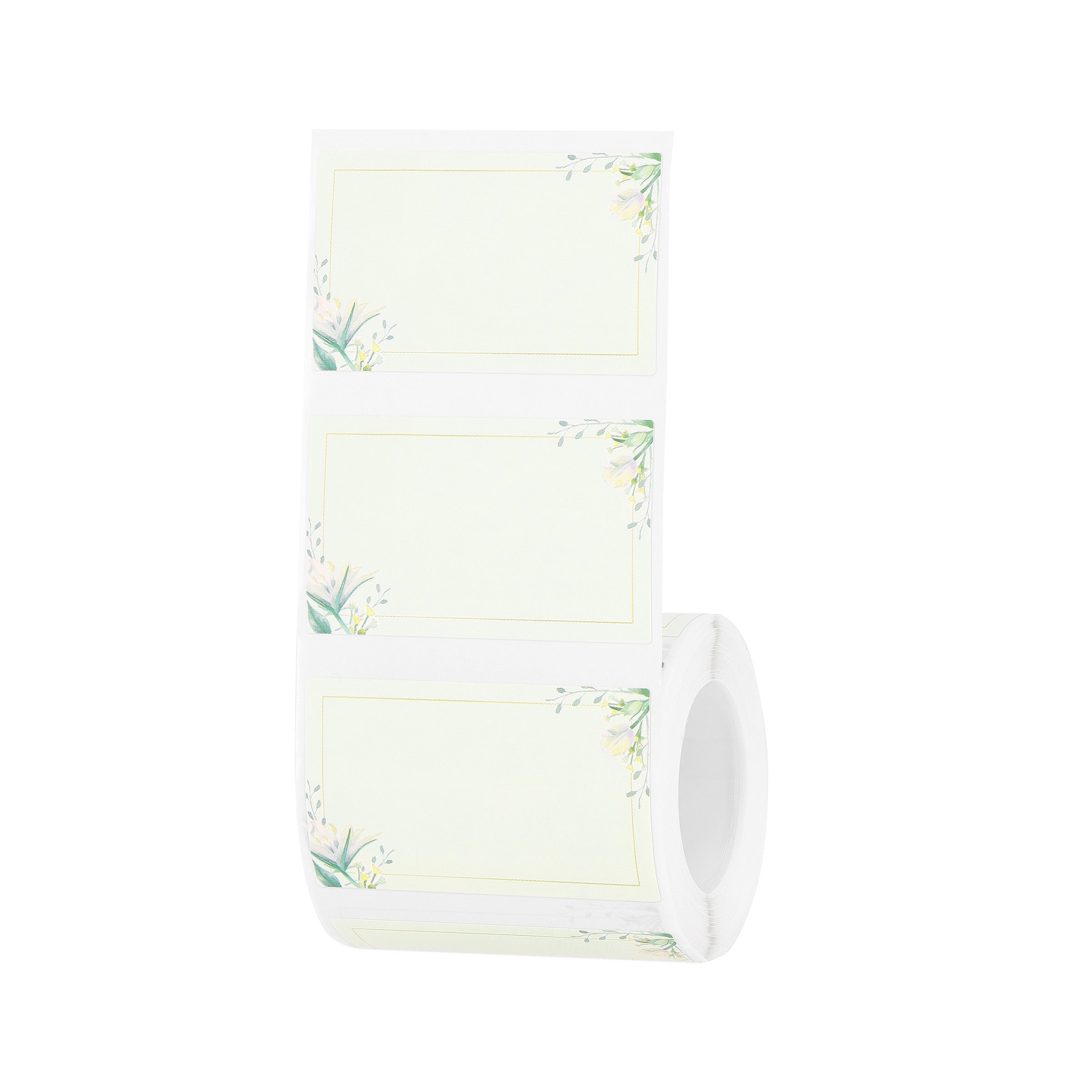 NB669 - NIIMBOT - B1 / B21 / B3S / B4 - 50X30MM - 230 WHITE FLOWER LABELS