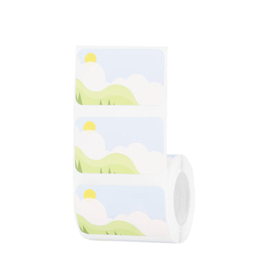 NB672 - NIIMBOT - B1 / B21 / B3S / B4 - 50X30MM - 230 SPRING SCENE LABELS