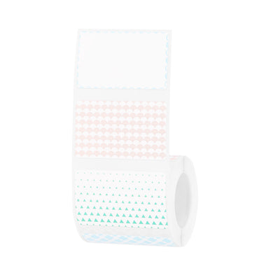 NB676 - NIIMBOT - B1 / B21 / B3S / B4 - 50X30MM - 230 FOUR COLOR BACKGROUND LABELS