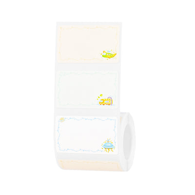 NB682 - NIIMBOT - B1 / B21 / B3S / B4 - 50X30MM - 230 TRAVEL THE WORLD LABELS