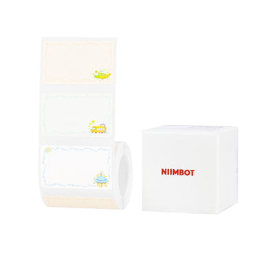 NB682 - NIIMBOT - B1 / B21 / B3S / B4 - 50X30MM - 230 TRAVEL THE WORLD LABELS