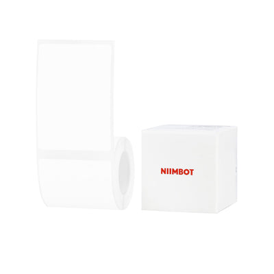 NB683 - NIIMBOT - B1 / B21 / B3S / B4 - 50X70MM - 105 WHITE EXTRA STRONG ADHESIVE LABELS