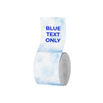 NIIMBOT-Gamme B-50 x 70 mm-Motif de papeterie avec texte bleu-115 étiquettes