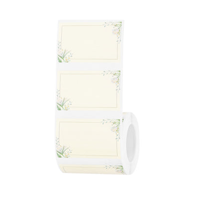 NB697 - NIIMBOT - B1 / B21 / B3S / B4 - 50X30MM - 230 FLOWER BLOSSOM LABELS
