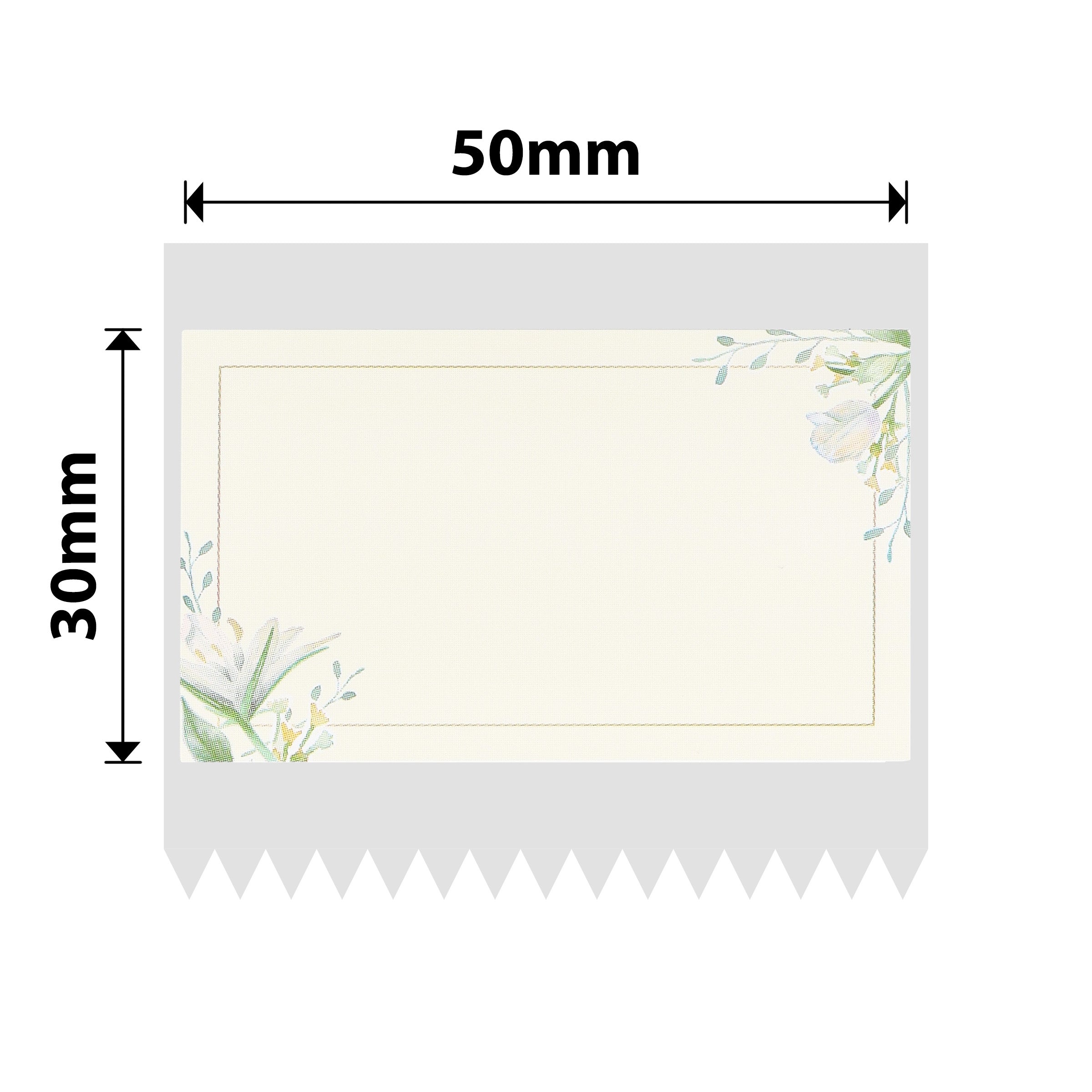 NB697 - NIIMBOT - B1 / B21 / B3S / B4 - 50X30MM - 230 FLOWER BLOSSOM LABELS
