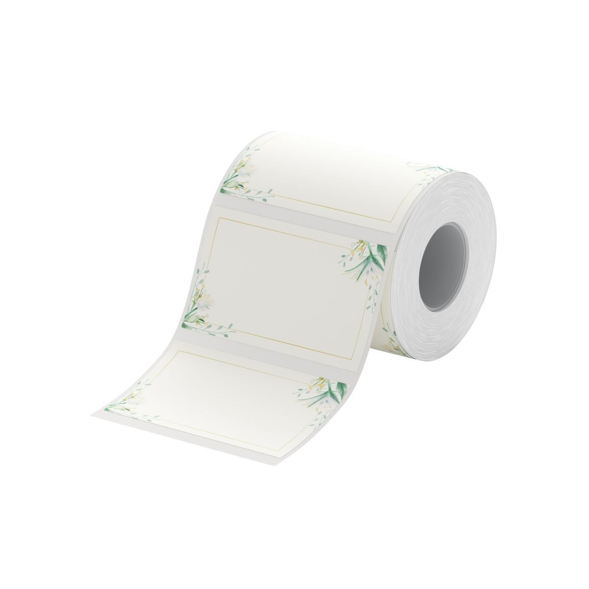 NIIMBOT-Gamme B-50 x 30 mm-Papier uni à fleurs-230 étiquettes