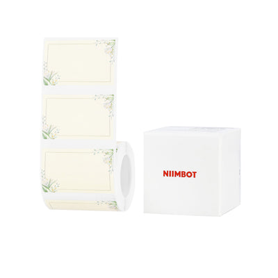 NB697 - NIIMBOT - B1 / B21 / B3S / B4 - 50X30MM - 230 FLOWER BLOSSOM LABELS