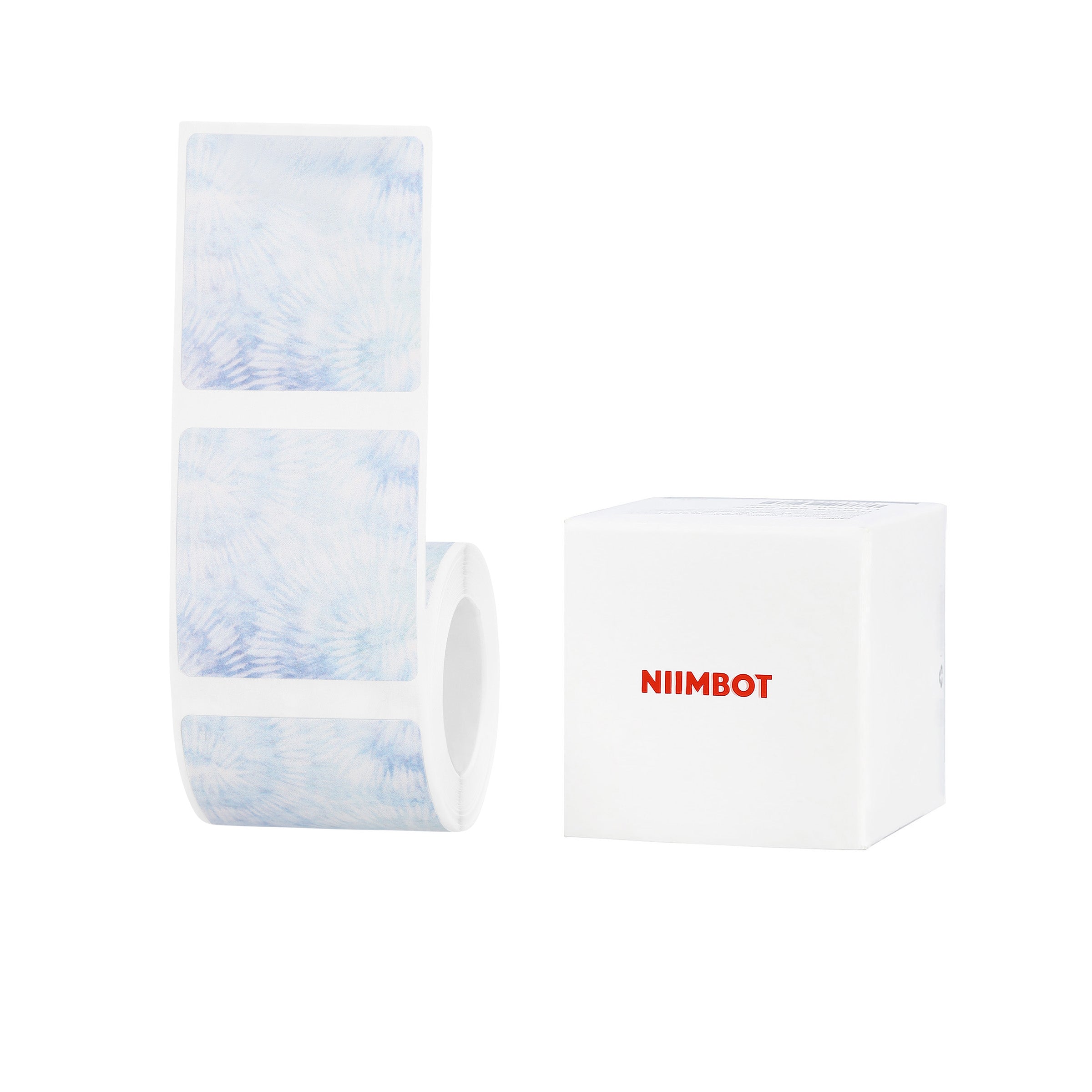 NB698 - NIIMBOT - B1 / B21 / B3S / B4 - 40X40MM - 180 BLUE TEXT JOURNAL STYLE LABELS