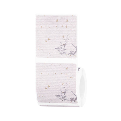 NB699 - NIIMBOT - B1 / B21 / B3S / B4 - 50X50MM - 145 WINE AMONG THE FLOWERS LABELS