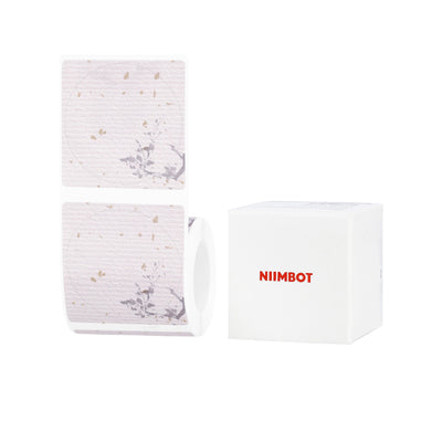 NB699 - NIIMBOT - B1 / B21 / B3S / B4 - 50X50MM - 145 WINE AMONG THE FLOWERS LABELS