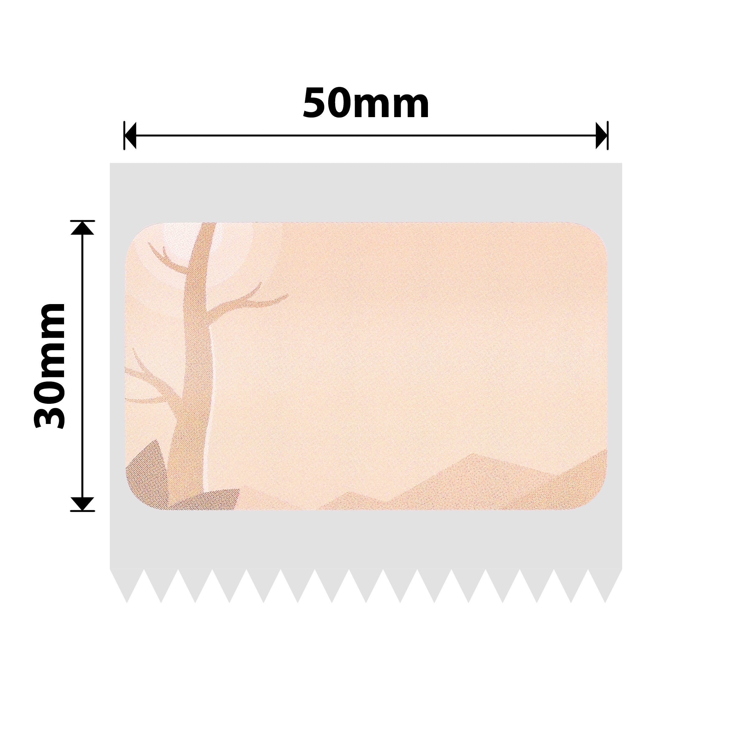 NB705 - NIIMBOT - B1 / B21 / B3S / B4 - 50X30MM - 230 AUTUMN SCENE LABELS