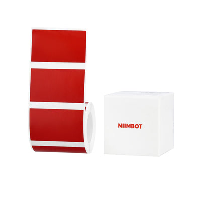 NB714 - NIIMBOT - B1 / B21 / B3S / B4 - 50X30MM - 230 RED LABELS