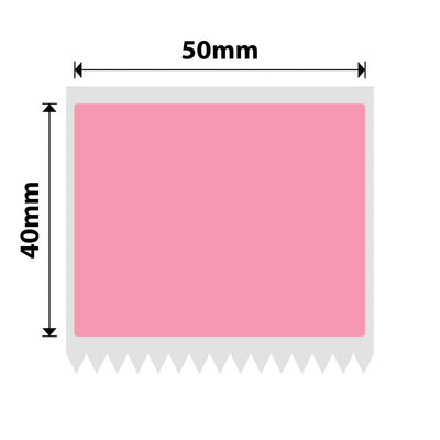 NB725 - NIIMBOT - K2 / K3 - 50X40MM - 740 PINK LABELS