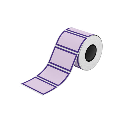 NIIMBOT - B Range - 50x30mm - Purple Border - 230 Labels