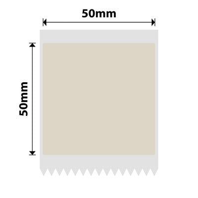 NB740 - NIIMBOT - B1 / B21 / B3S / B4 - 50X50MM - 145 KRAFT LABELS