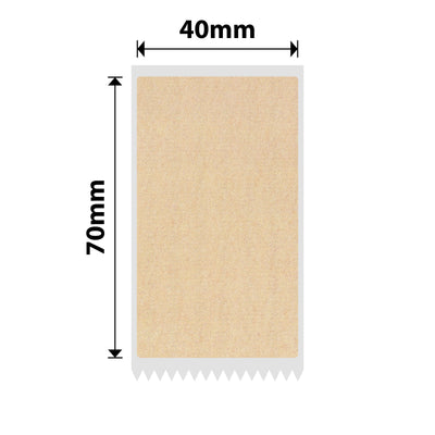NB743 - NIIMBOT - K2 / K3 - 40X70MM - 435 KRAFT LABELS