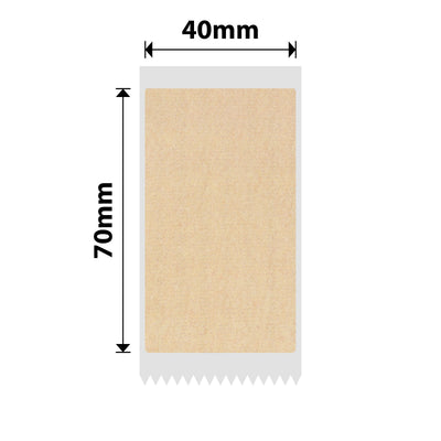 NB744 - NIIMBOT - B1 / B21 / B3S / B4 - 40X70MM - 105 KRAFT LABELS
