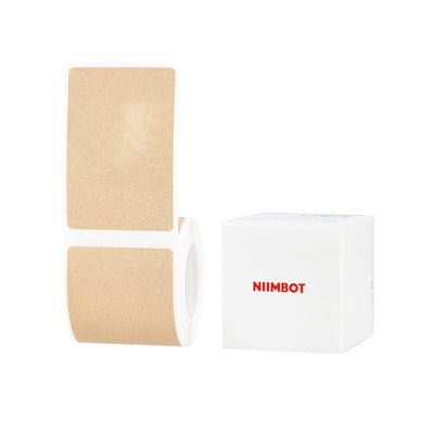 NB745 - NIIMBOT - B1 / B21 / B3S / B4 - 40X60MM - 125 KRAFT LABELS
