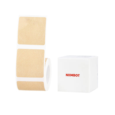 NB749 - NIIMBOT - B1 / B21 / B3S / B4 - 40X40MM - 180 KRAFT ROUND LABELS