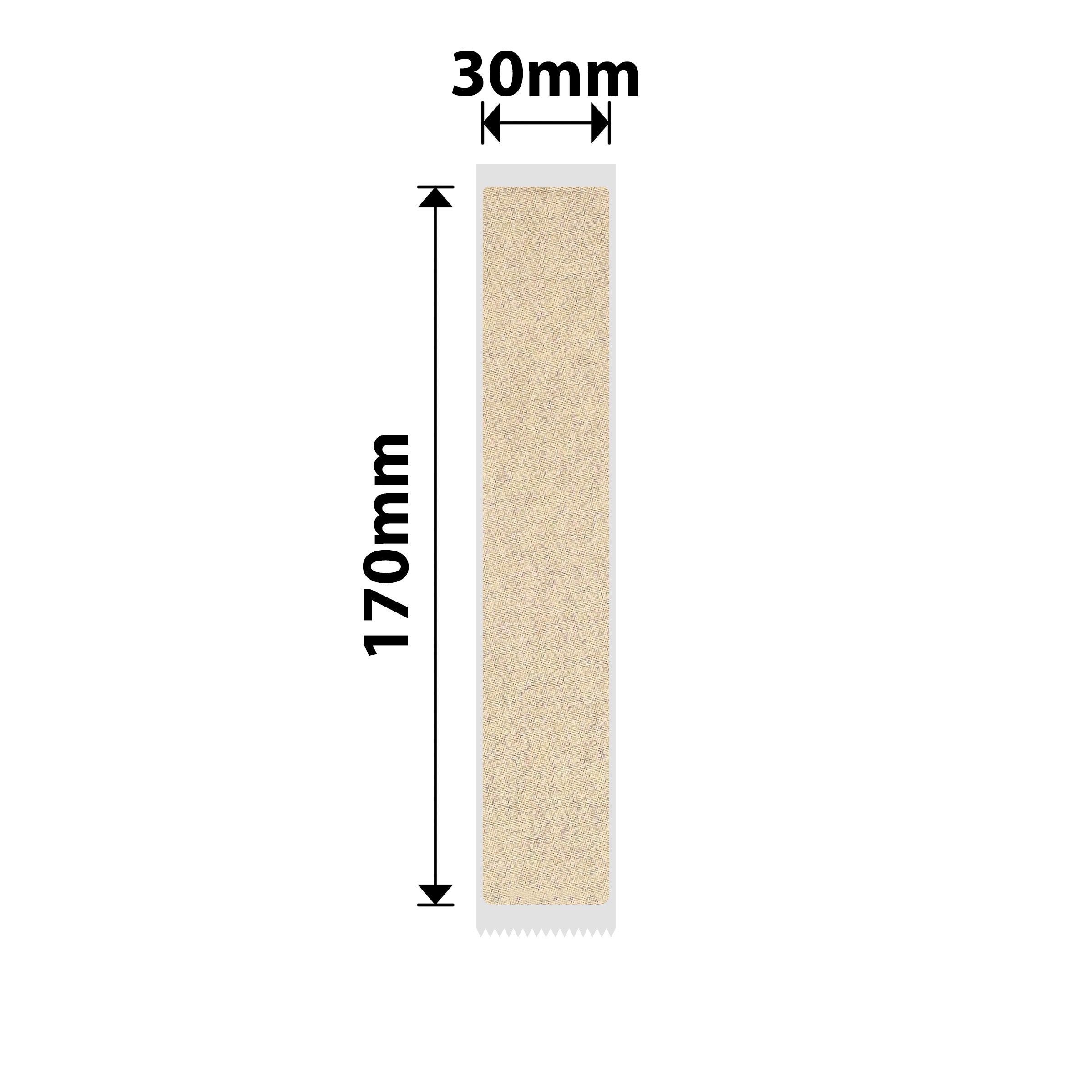 NB752 - NIIMBOT - B1 / B21 / B3S / B4 - 30X170MM - 45 KRAFT FILE LABELS