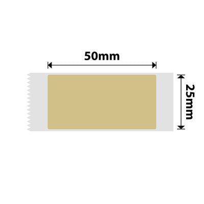 NB754 - NIIMBOT - D101 ONLY - 25X50MM - 125 KRAFT LABELS