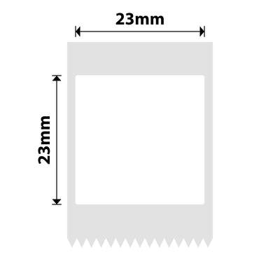 NB755 - NIIMBOT - B1 / B21 / B3S / B4 - 23X23MM - 285 WHITE (M STYLE) LABELS