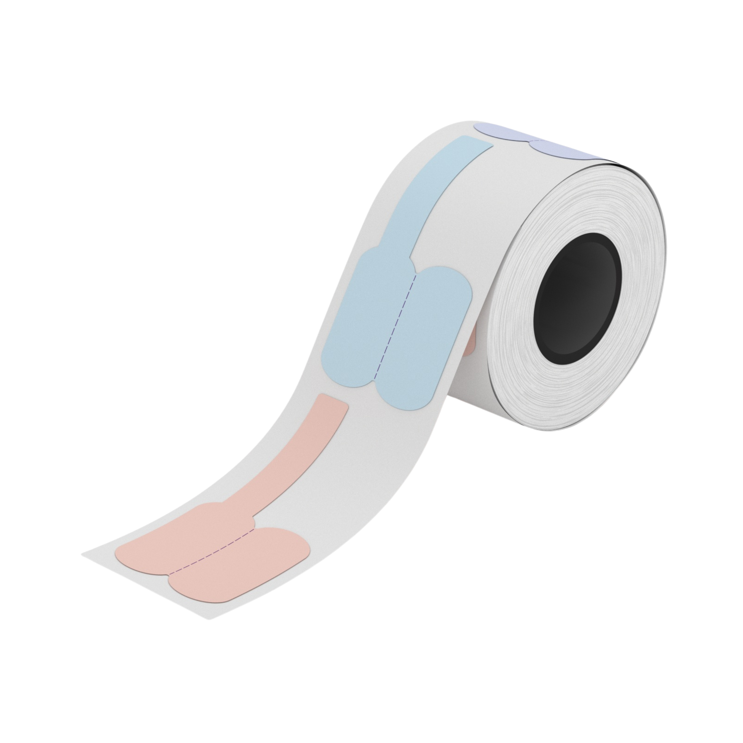 NB774 - NIIMBOT - B1 / B21 / B3S / B4 - 27X80MM - 95 WHITE CABLE LABELS