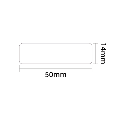 NB790 - NIIMBOT - B18 / N1 - 14X50MM - 50 WHITE IRON ON LABELS