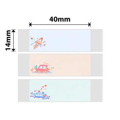 NIIMBOT - N1 - 14x40mm - Iron On Cartoon Patterns - 60 Labels - CN