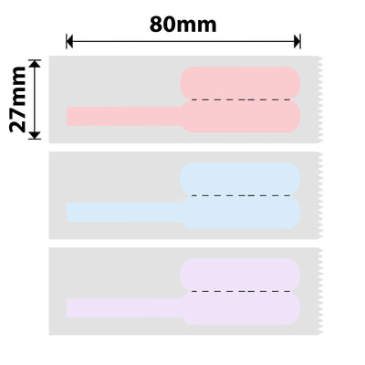 NIIMBOT - Gamma B - 27x80mm - Cavo nebulizzatore - 95 etichette