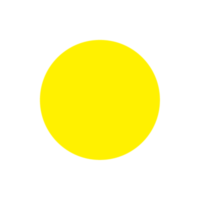 NB799 - NIIMBOT - B1 / B21 / B3S / B4 - 50X50MM - 145 YELLOW ROUND REMOVABLE LABELS