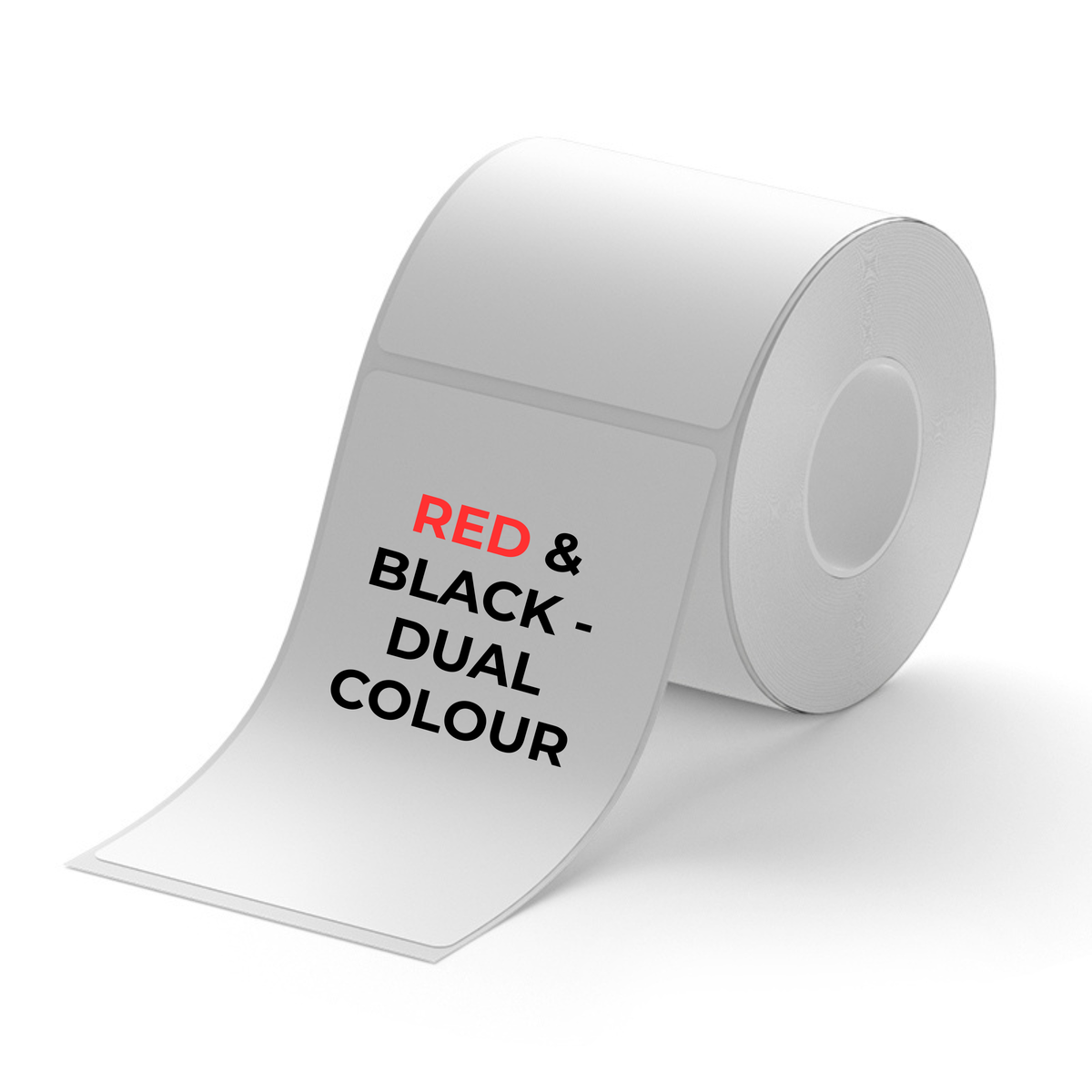 NIIMBOT - B Pro Range - 50x80mm - White - Dual Colour - Red & Black Text - 95 Labels