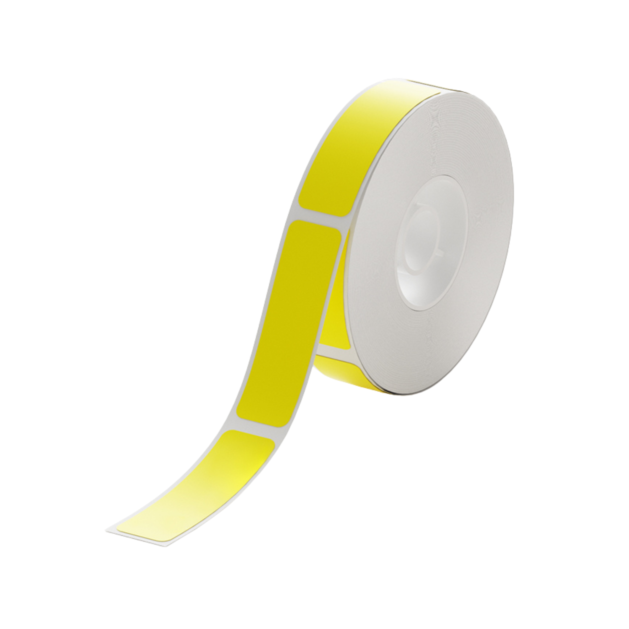 NB827 - NIIMBOT - D11_H ONLY - 12X40MM - 155 YELLOW - DUAL COLOUR - RED & BLACK TEXT LABELS