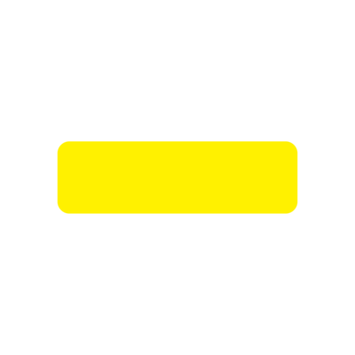 NB827 - NIIMBOT - D11_H ONLY - 12X40MM - 155 YELLOW - DUAL COLOUR - RED & BLACK TEXT LABELS