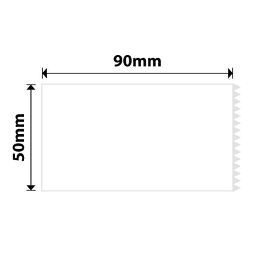 NIIMBOT -Gamme B Pro-50x90 mm-Bicolore-Texte rouge et noir-70 étiquettes