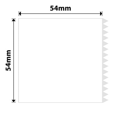 NIIMBOT - B Pro Range - 54x54mm - White Greyscale - Photo Paper - 150 Labels