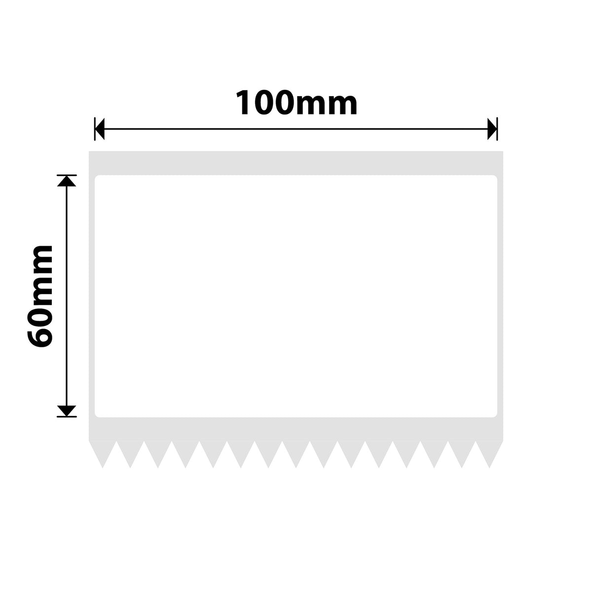 NIIMBOT - B4 Only - 80x80mm - White - 95 Labels