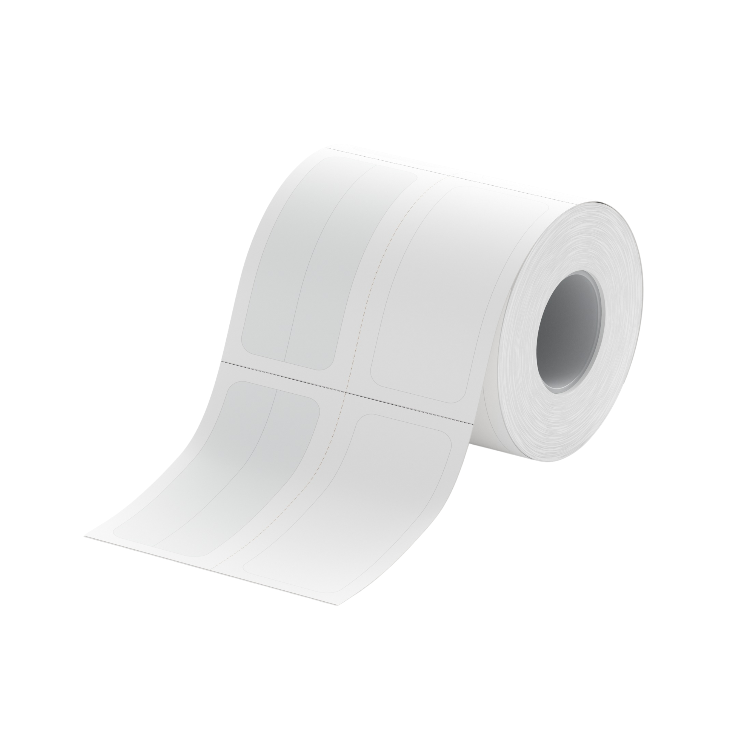 NB854 - NIIMBOT - M2_H / M3 ONLY - 20X40+25.25MM - 135 WHITE SELF LAMINATING THERMAL TRANSFER LABELS