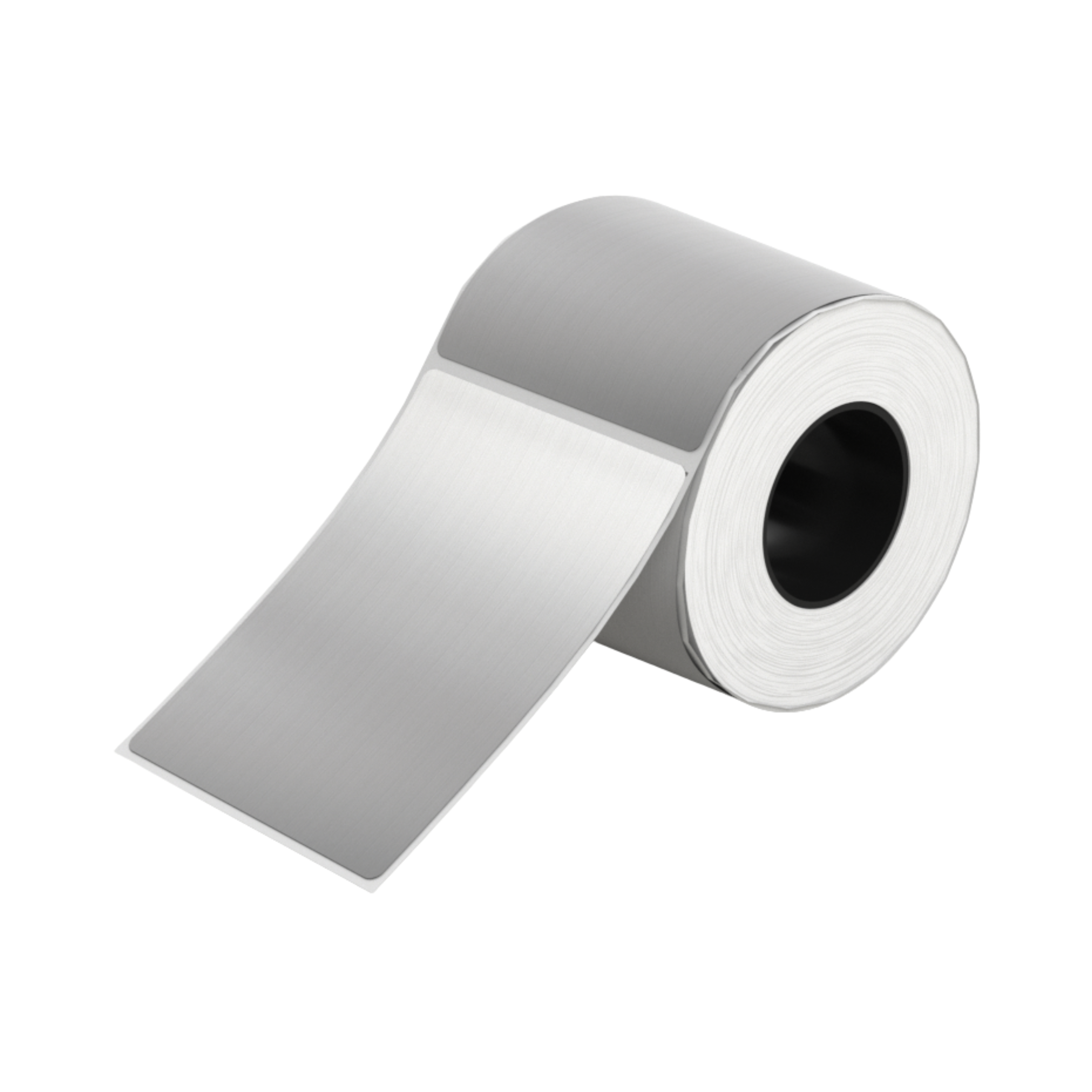 NB856 - NIIMBOT - M2_H / M3 ONLY - 50X70MM - 80 BRUSHED SILVER THERMAL TRANSFER LABELS
