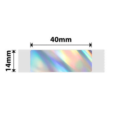 NIIMBOT - N1 - 14x40mm - Olografica laser argento - 150 etichette