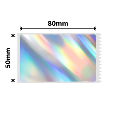 NIIMBOT-M Gamme-50 x 80 mm-Laser holographique argenté-95 étiquettes