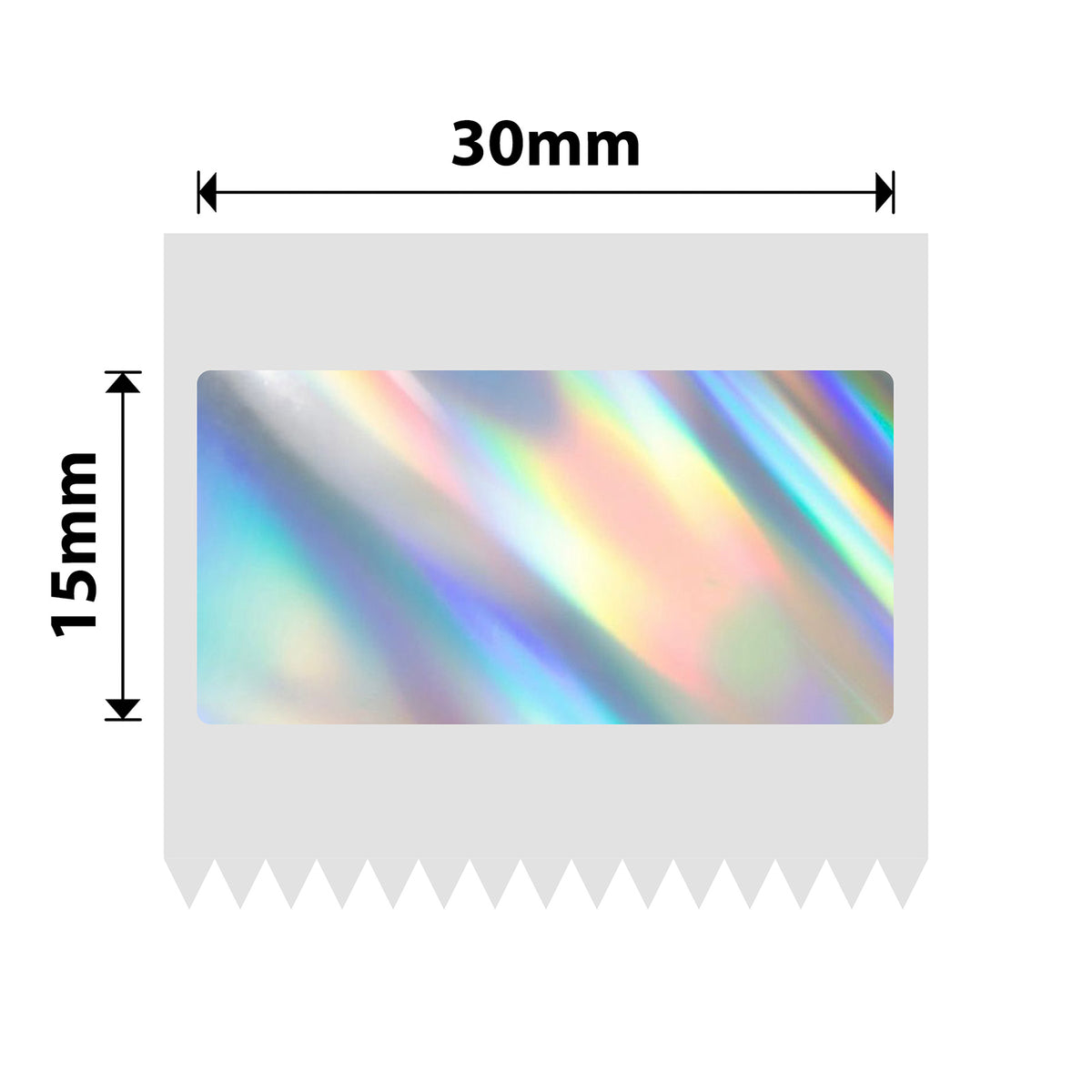 NIIMBOT - M Gamma - 30x15mm - Laser argento - 380 etichette