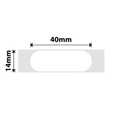 NIIMBOT - N1 - 14x40mm - White Dishwasher High Temperature - 150 Labels